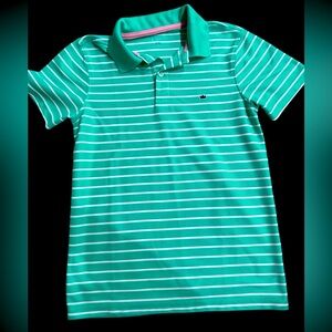 Boys short sleeve polo shirt.